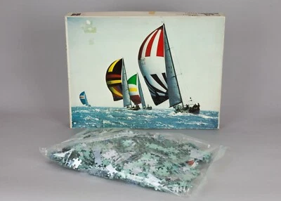 Puzzle INTERNATIONAL TEAM 1500 pz - 9012 - 58x78 cm -  Vele Voiles Sails - NEW! - Immagine 1 di 4