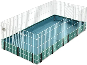 Meerschweinchenkäfig Meerschweinchen, 119,38 l x 60,96 B x 35,56 H Zentimeter (47 L x 24 B - Bild 1 von 12