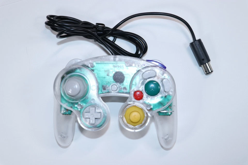 Wired Nintendo GameCube NGC Rumble Controller Gamepad  GC Wii U Switch Console - Image 1 of 1