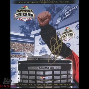 Dale Earnhardt Jr signed 2004 Daytona 500 Program JSA COA NASCAR Auto E300 - Picture 1 of 1