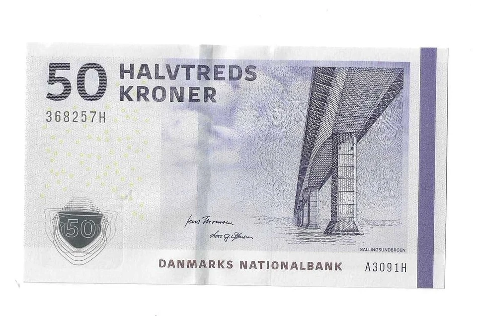Denmark Banknote 50 Kroner Year 2009 in XF condition - Image 1 of 2