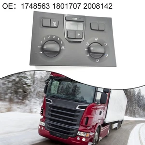 Pour Scania série R/P/G interrupteur de commande de chauffage cabine de remplac - Picture 1 of 10