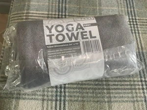 Blue Dove Yoga Mikrofaser Matte Handtuch 72 cm lang 24 L, grau  - Bild 1 von 3