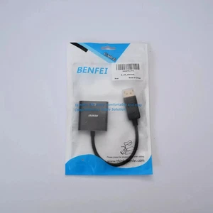 BENFEI Display Port to VGA, Gold-Plated DP to VGA Adapter (Male to Female), New! - Picture 1 of 8