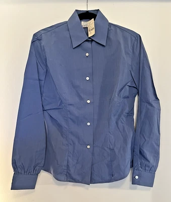 NUEVO CON ETIQUETAS Camisa Azul Brillante Lorenzini Barney’s NY Para Hombre 100% Algodón Talla S Foto 1 de 4