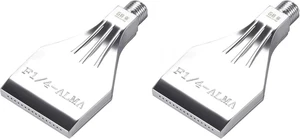 2 Pack Flat Nozzle G1/4 Male Thread Aluminum Alloy Air Blow Off Flat Jet Nozzle - Picture 1 of 4