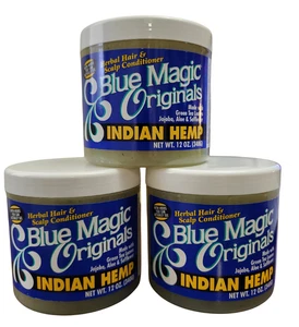 Blue Magic (India Hemp) Conditioner Anti-Breakage Formula Hair & Scalp Grease - Picture 1 of 1