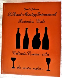 James W Johnson's LeGrand Mixology International  Bartender's Guide - Leather - Picture 1 of 7