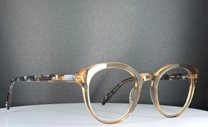 SEAN JOHN SJLO6008 275 Clear Tortoise Round Full Rim Eyeglasses FRAMES ONLY - Picture 1 of 7