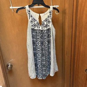 Vestido boho para mujer Jolt sin mangas bordado mediano - Imagen 1 de 4