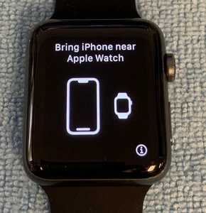 Apple Watch Series 3 42mm Grigio Alluminio (Gps) (LEGGERE DESCRIZIONE) - Foto 1 di 2