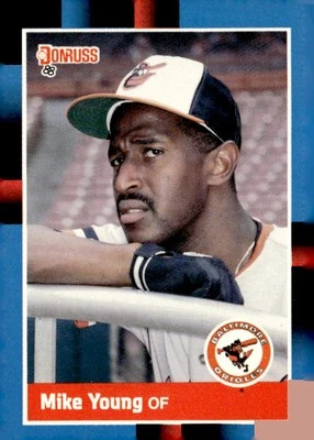 1988 Donruss #396 Mike Young - Image 1 of 2