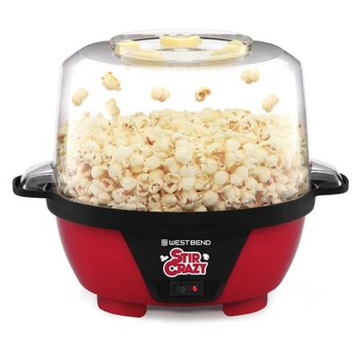 Stir Crazy Hot Oil Popcorn Popper, Popcorn Maker Machine with Large Serving B... - Image 1 of 4