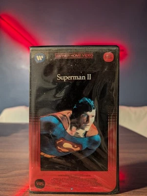 Warner Home Video - Superman II (VHS, 1980) Clamshell (Rental) - Image 1 of 4