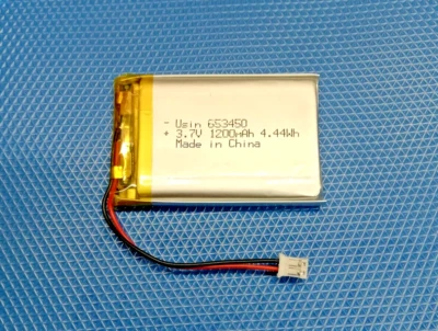 Akku Lipo 1200mAh 3.7V  PH 2.0 Lithium Polymer PCB Stecker - Bild 1 von 2