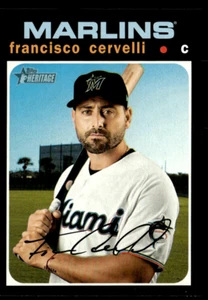 2020 Topps Heritage High Number - #532 Francisco Cervelli - Picture 1 of 2