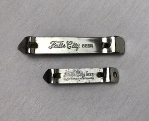 2 abrelatas y botellas de cerveza Falls City de colección “está pastuerizado, sin amargo” - Imagen 1 de 5