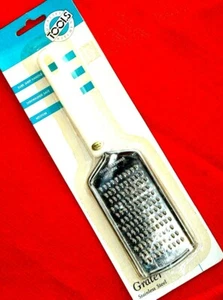 Quality Kitchen Tools Medium Hand Grater Stainless Steel Nylon Handle - Picture 1 of 2