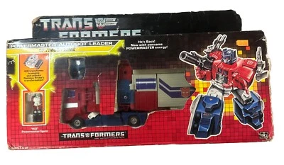 Transformers Powermaster Autobot Leader Optimus Prime Hasbro 1987 perfeito estado - Imagem 1 de 4