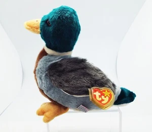 TY BEANIE BUDDY BUDDIES ORIGINAL JAKE THE MALLARD DUCK RETIRED ERROR #9304 - Picture 1 of 8