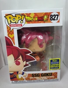 Funko POP! Animation: Dragonball Super - SSG Goku (2020 Summer Convention) #827 - Picture 1 of 6