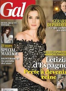 Gala No 1022 09/01/2013 Letizia Spain / Depardieu/Johansson/Wedding Special - Picture 1 of 1
