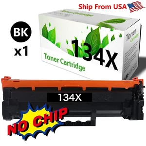 1-Pack of Black W1340X 134X No Chip Toner Cartridge for M234sdwe Printers - Picture 1 of 2