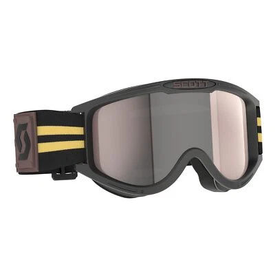 Mascarilla Scott 89X Era Negro/Beige/Plata Cromo Offroad MX - Imagen 1 de 4