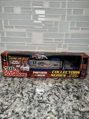 Racing Champion Jeremy Mayfield 1:64 Scale Trailer Rig & Die Cast Stock Car - Image 1 of 4