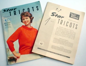 REVUE STAR TRICOTS PLUS ANNEXE, No.141, DES ANNÉES 50 - Imagen 1 de 8