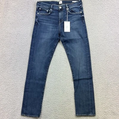 Jeans Edwin Para Hombres 31x31 Maddox Stax Azul Oscuro Flex Denim Calce Ajustado NUEVO Foto 1 de 4