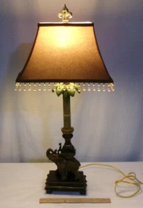 Elephant Table Lamp 32.5" LAMP ONLY - Picture 1 of 15