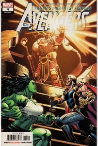 Avengers #4 (2018) Marvel Comics fast neuwertig Thor She-Hulk Erstdruck Comic - Bild 1 von 2