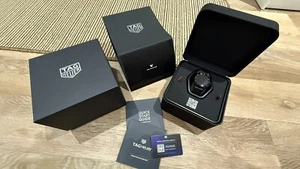 TAG Heuer E4 Connected All Black Titanium Smart Watch 42mm OLED Touch Screen - Zdjęcie 1 z 11