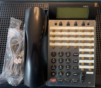 Teléfono NEC DTU-32D-2 (BK) TEL 770052 100 % Funcional Tecnología Probado Negro Garantía Foto 1 de 4