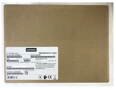 NEW Lenovo 00YK030 7Xb7A00041 1TB 7.2K SAS 12G 3.5" Hot Swap 512n HDD Hard Drive - Image 1 of 4
