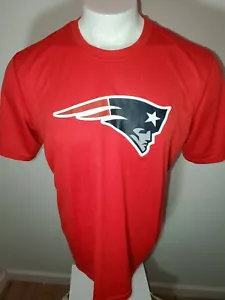 Nike Men's Red Large NFL New England Patriots On Field Apparel S/S Shirt - Picture 1 of 5