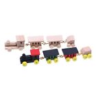 Color Dollhouse Mini Train Ornaments Funny Photo Prop  Children