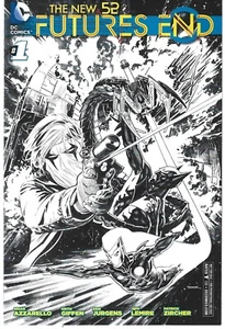 New 52 Futures End #1 RRP Diamond Retailer Exclusive Con Variant NM 1st Print - Picture 1 of 2