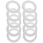 10 pièces mousse circulaire embryon blanc mousses de fête modèles pour arts artisanat modélisation