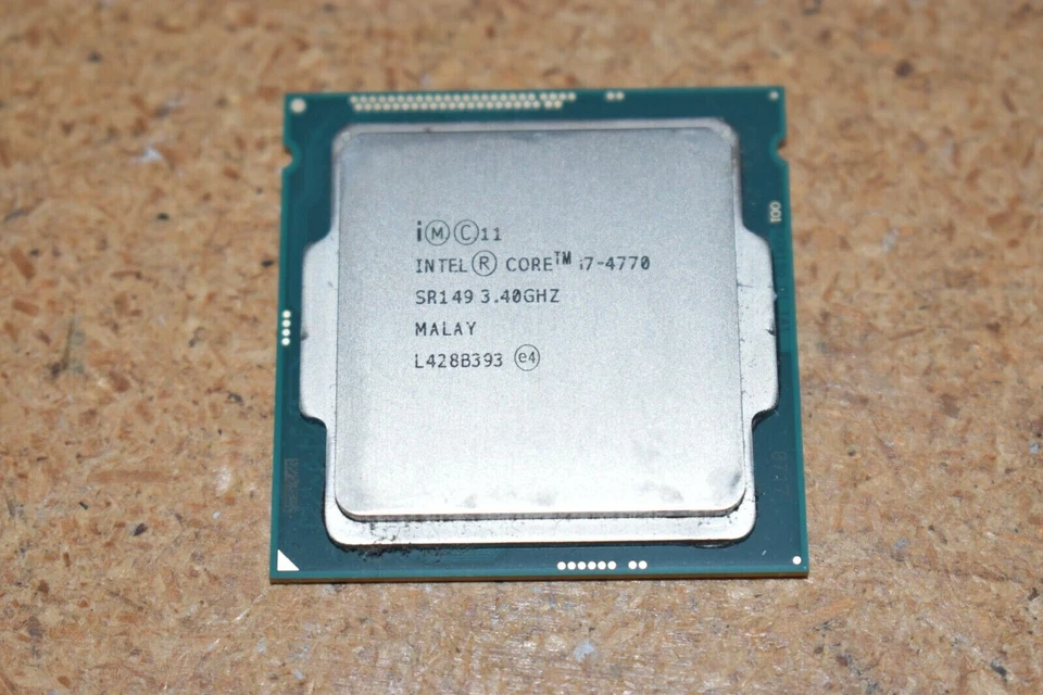 Intel Core I7-4770 3.40GHz CPU SR149 Quad-Core LGA 1150/Socket H2 CPU Processor - Image 1 of 1