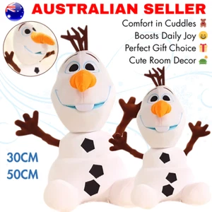 Olaf Disney's Frozen Plush Doll Stuffed Toy Birthday Gift Children Snowman - Picture 1 of 11