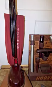 Vintage Hoover Model 28 Vacuum Cleaner w/ Accessories - Picture 1 of 12