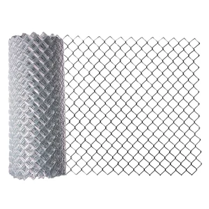 ALEKO Galvanized Steel 4 X 50 Feet Roll Chain Link Fence Fabric 11.5-AW Gauge - Bild 1 von 9