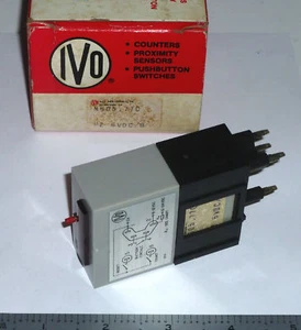 IVO Totalizer/Counter N605.77C 6-12 VDC Digital LED NOS - Picture 1 of 6