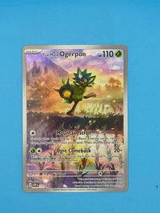 Teal Mask Ogerpon 123 Sv: Scarlet & Violet Promo Cards Holo - Picture 1 of 2