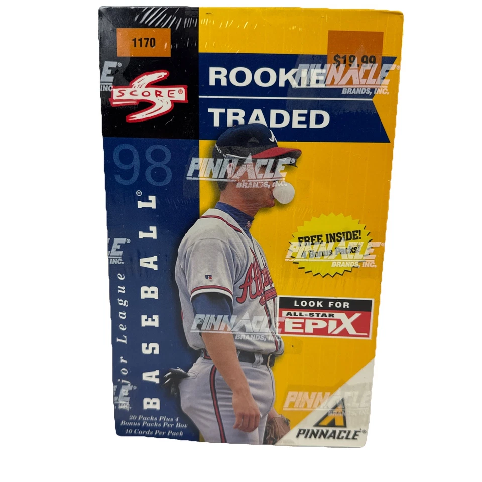 1998 Score Rookie & Traded Baseball Card Box Factory Sealed MLB Epix - Image 1 of 4