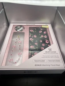 VELVET CAVIAR Telefon Zubehör Set - Pink Rose Floral - Bild 1 von 4