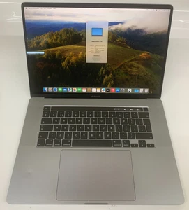 Apple MacBook Pro A2141 16" i7 16GB RAM 500GB NVMe Grade B GBR Cycles 130 - Picture 1 of 8