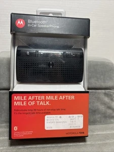 Altavoz Motorola T-225 Universal Inalámbrico Bluetooth para Coche Nuevo Caja Sellada - Imagen 1 de 3